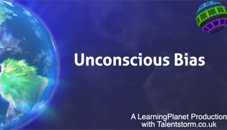 Globe with the title unconscious bias